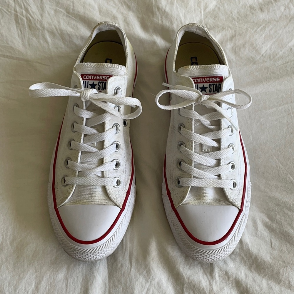 Women’s White Converse/Chucks